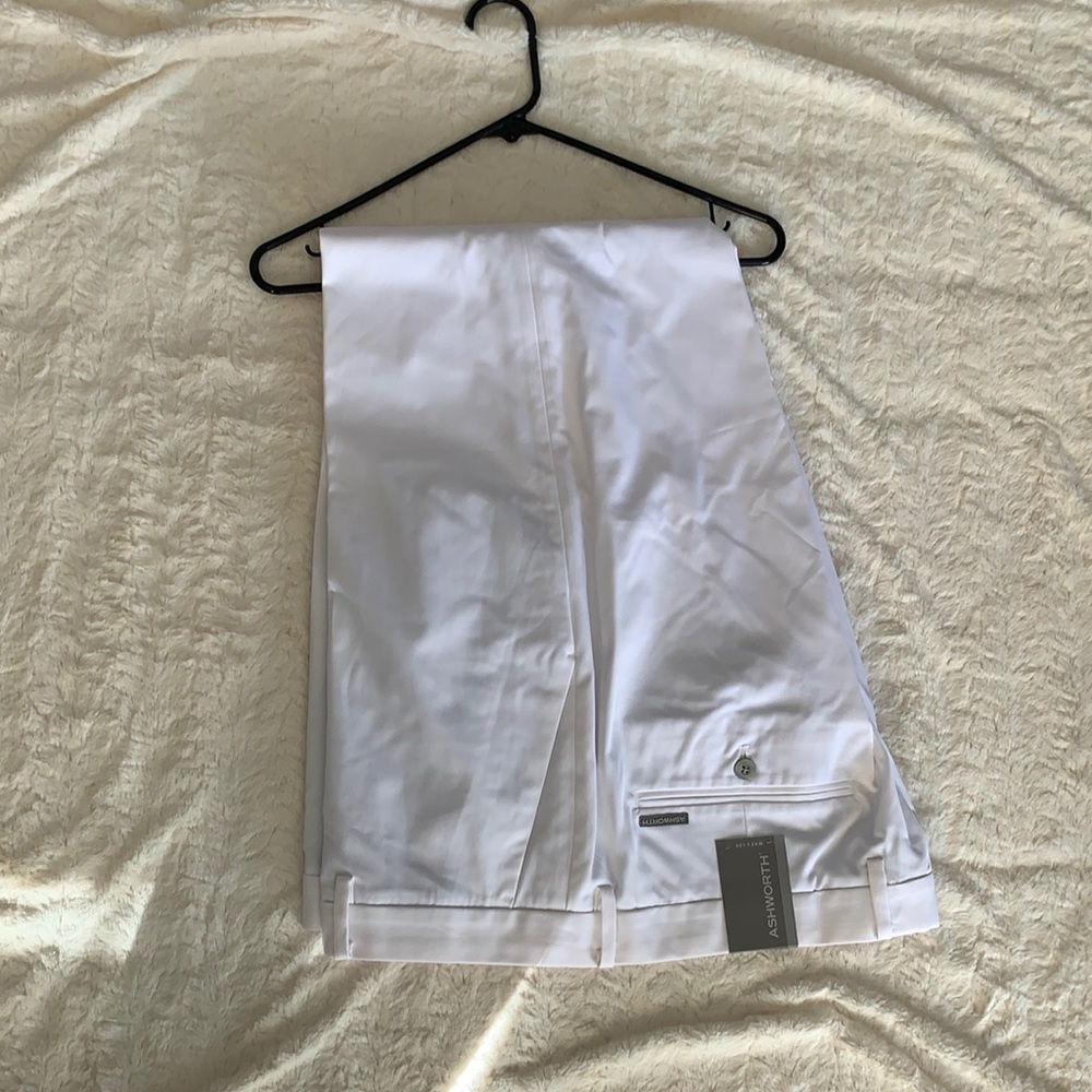 White dress pants